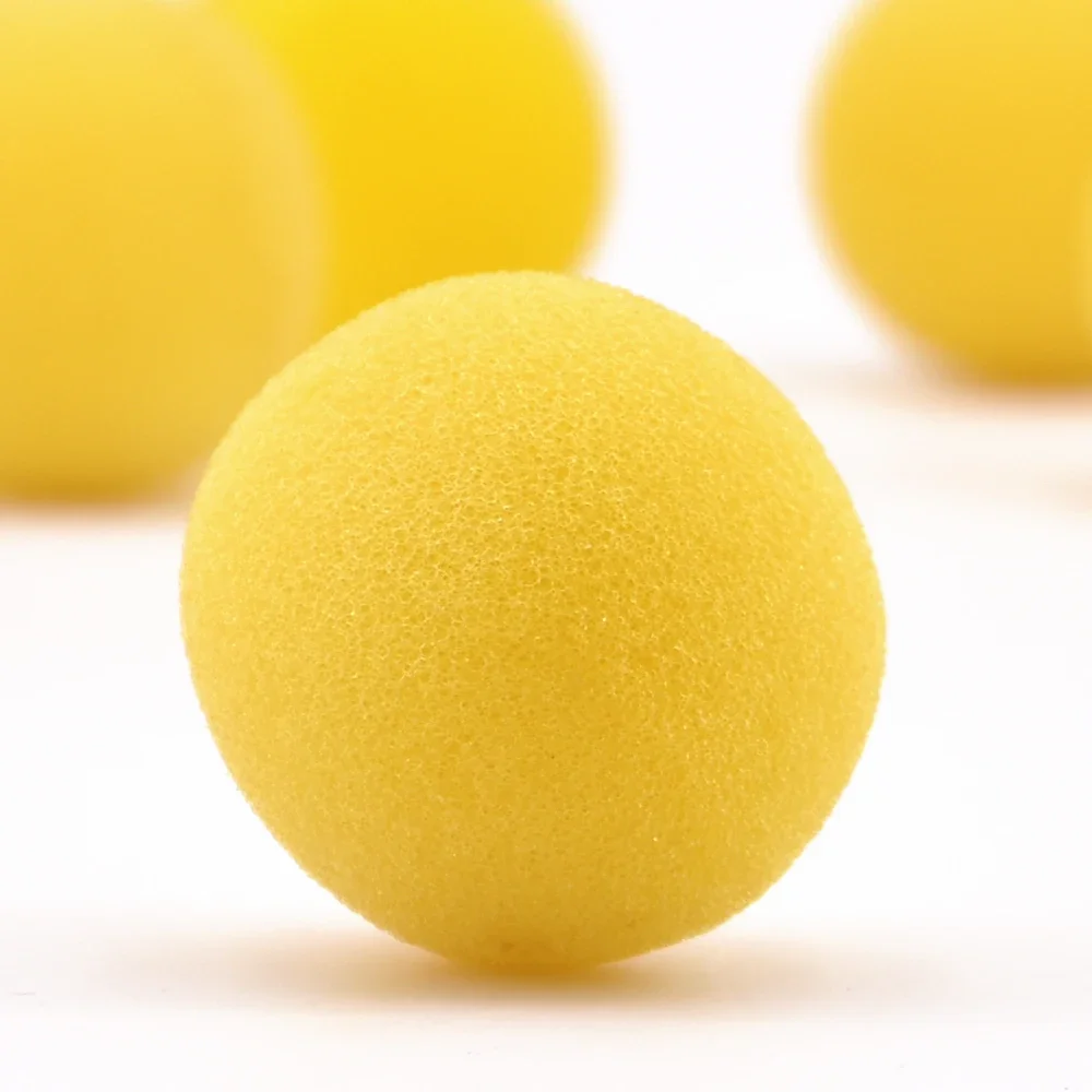 10pcs Super Soft Sponge Ball Finger Magic Tricks Appearing/Vanishing Balls Magia Stage Street Illusions Gimmick Fun Classic Toys