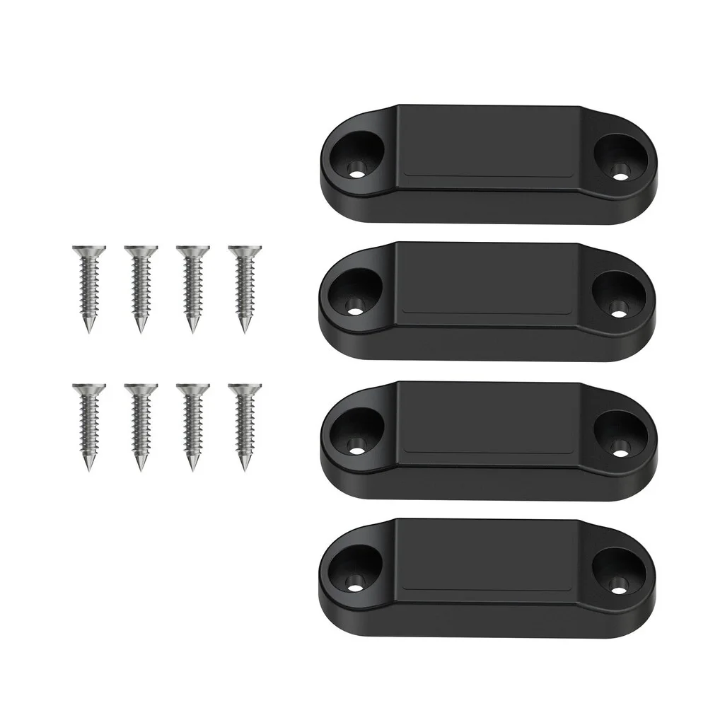 Magnetic Door Catch Kit with Screws for RV For Travel Trailers Campers Heavy Duty Design for Outdoor and For Travel Use