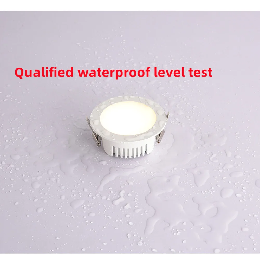 IP65  Waterproof Fire-proof Down light Lamp 7W10W12W 15W Led Ceiling lighting for sauna steam bath kitchen bathroom eaves