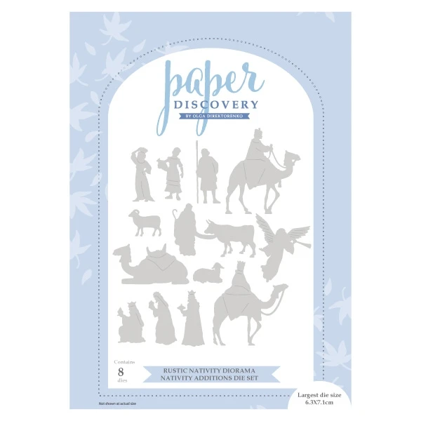 Cutting Dies Scrapbooking For Paper Making Chirstmas Nativity Additions Die Set Frame Card Craft no Stamps
