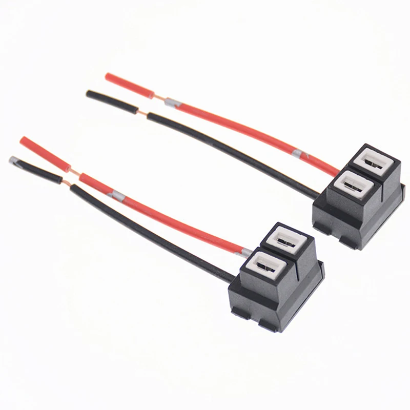 Auto Car Bulb Sockets Connectors Car Halogen Bulb Socket Power Adapter High Quality H7 Connector Plug Connector Wiring Harness