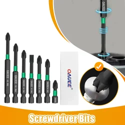 Anti-shock Strong Magnetic Screwdriver Bits D1 High Hardness Batch Head Non-slip Impact Driver Bit Sets for Power Drilling Tools