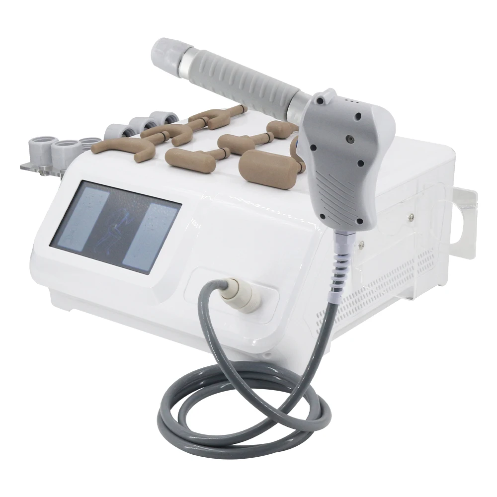12Bar Pneumatic Shockwave Therapy Instrument For ED Treatment 800N Chiropractic Spinal Massage Body Massage Relaxation 2 In 1