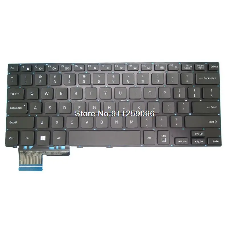 Laptop Keyboard For Samsung NP740U3L NP740U3M 740U3M 740U3L English US BA59-04104AB 9Z.NC4BN.A01 New