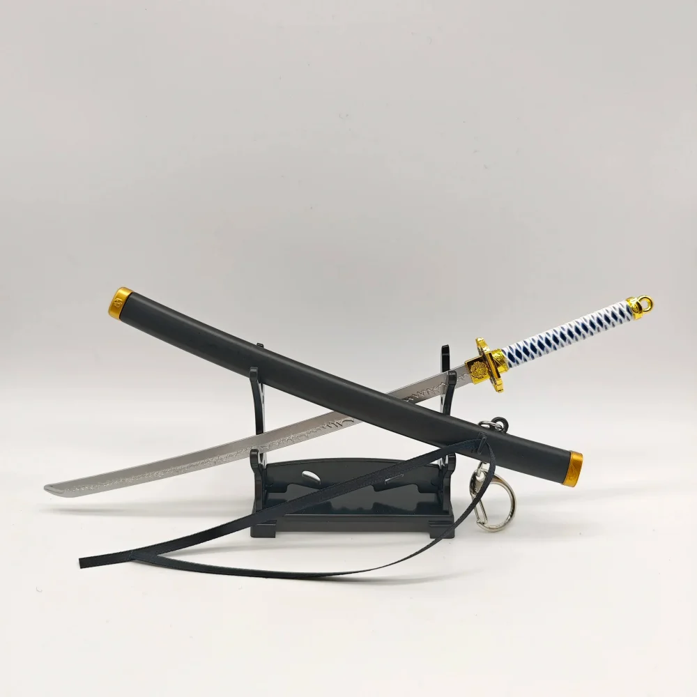 Devil May Cry 5 เกมโลหะอาวุธรุ่น Dante Vergil Yama ดาบ Scabbard มีดยาวหัตถกรรมของเล่นเครื่องประดับ 22 ซม.