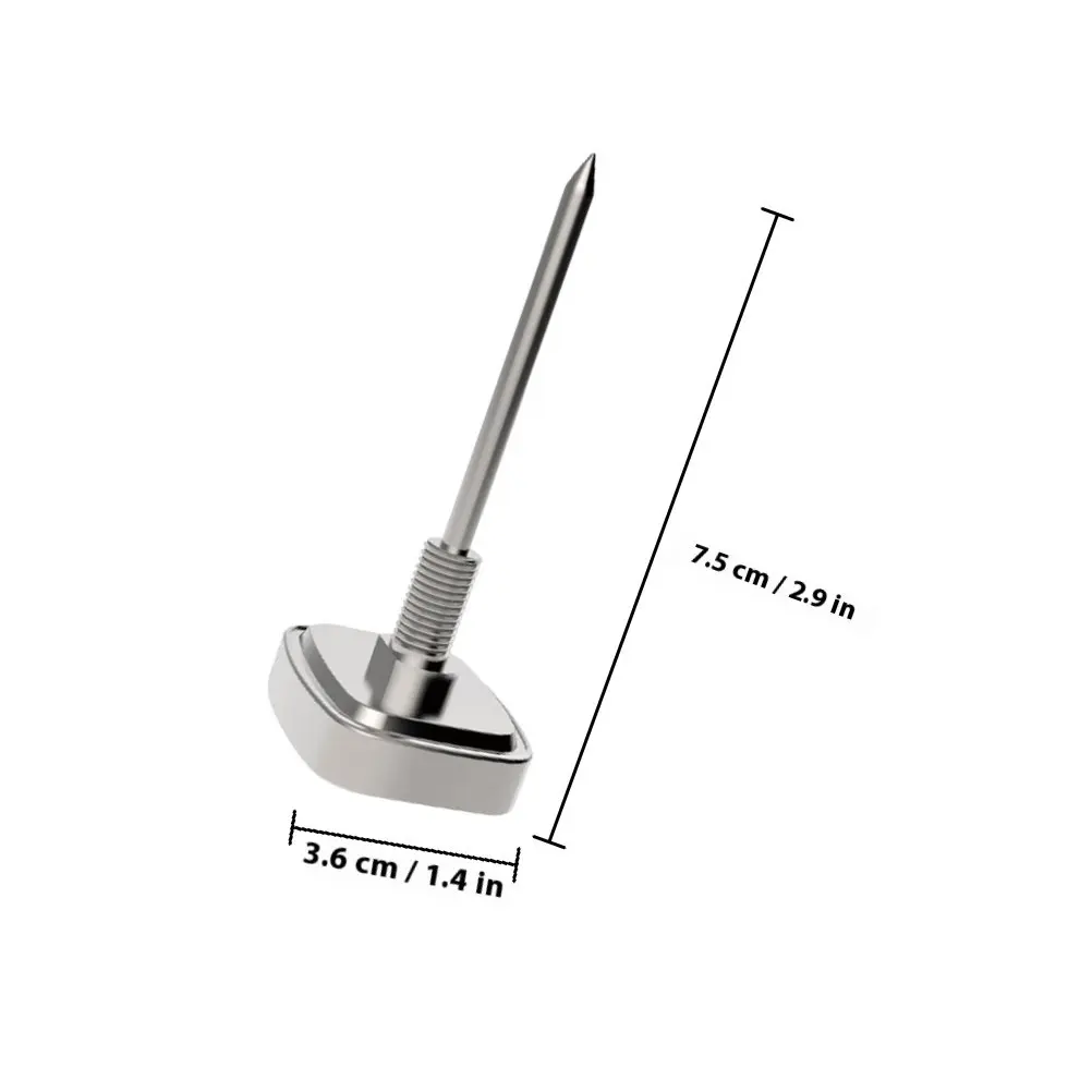 Oven Thermometer Compact Design Clear Temperature Baking Oven Thermometer Bbq Temperature Measuring Device Heat Resistant