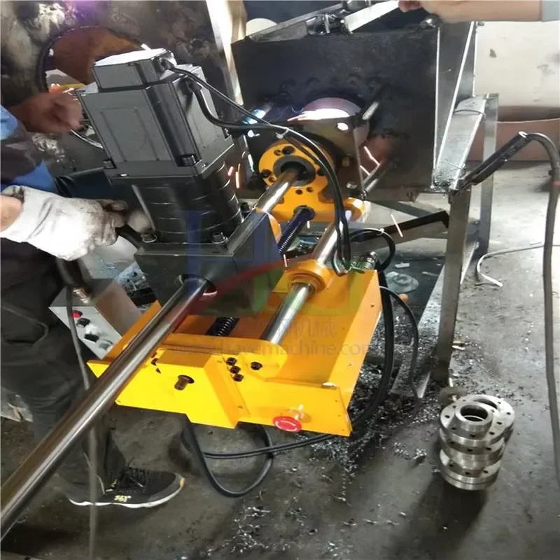 2-in-1 Automatic Vertical CNC Welding and Wire Boring Machine with Motor Core Components Boring and Welding Machine