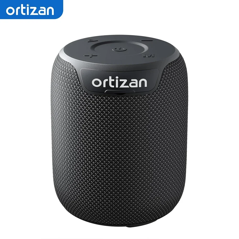 

Ortizan Bluetooth Speakers, 15W Portable Speakers Bluetooth Wireless V5.3 with Stereo Sound, Active Extra Bass, IPX7 Waterproof