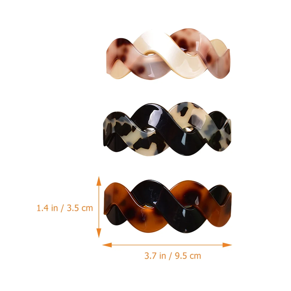 Vintage Hair Accessories Snap Clip Pin Barrettes Bow Tie Accessory for Women Iron