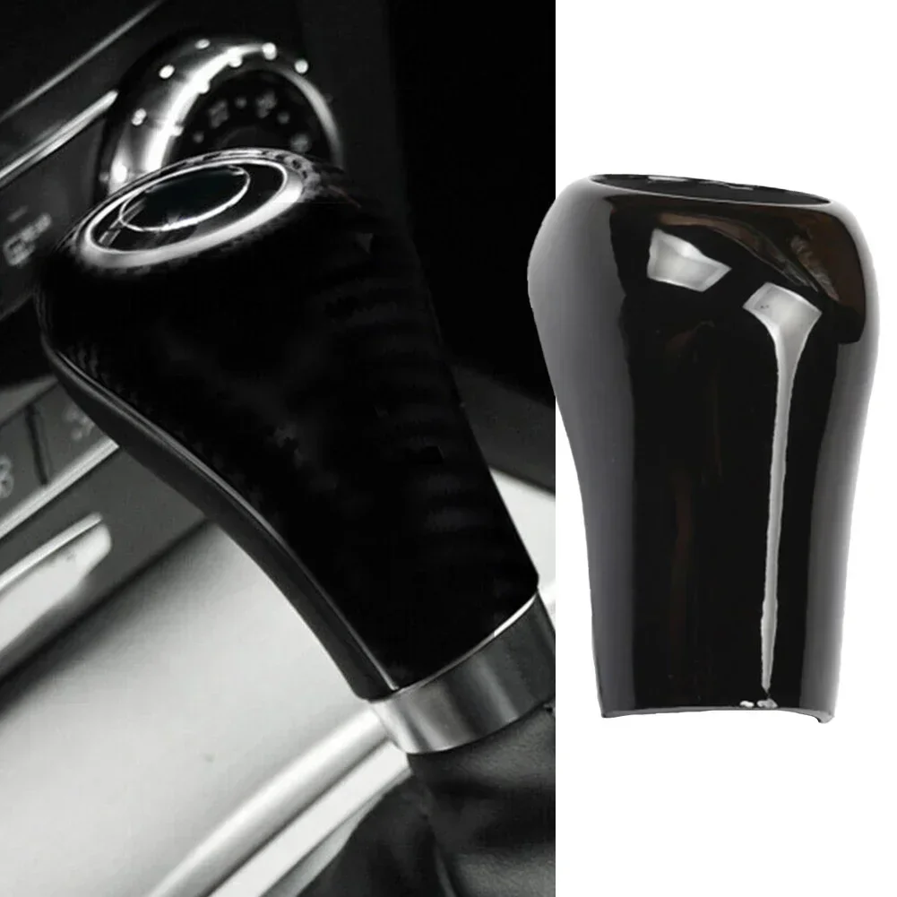 ABS Black Car Gear Shift Knob Cover Trim For Mercedes A-CLASS 04-11 C-CLASS 04-13  E-CLASS 06-12 G-CLASS 09-11 CLS 06-12