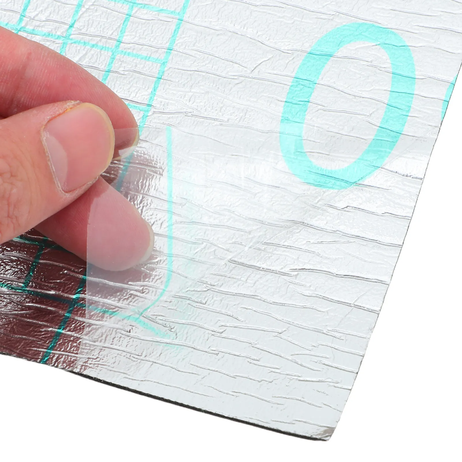 Rolo de Piso de PVC Autoadesivo 9,8 pés X 23,5 polegadas, Azulejos de Piso Peel and Stick para Escritório e Casa, Resistente a Arranhões e de Alto Tráfego