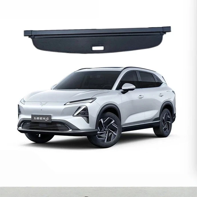 

For Wuling Starlight S Retractable Trunk Cargo Cover Privacy Shield Luggage Partition Rear Curtain Organizer Dustproof Anti-Peep