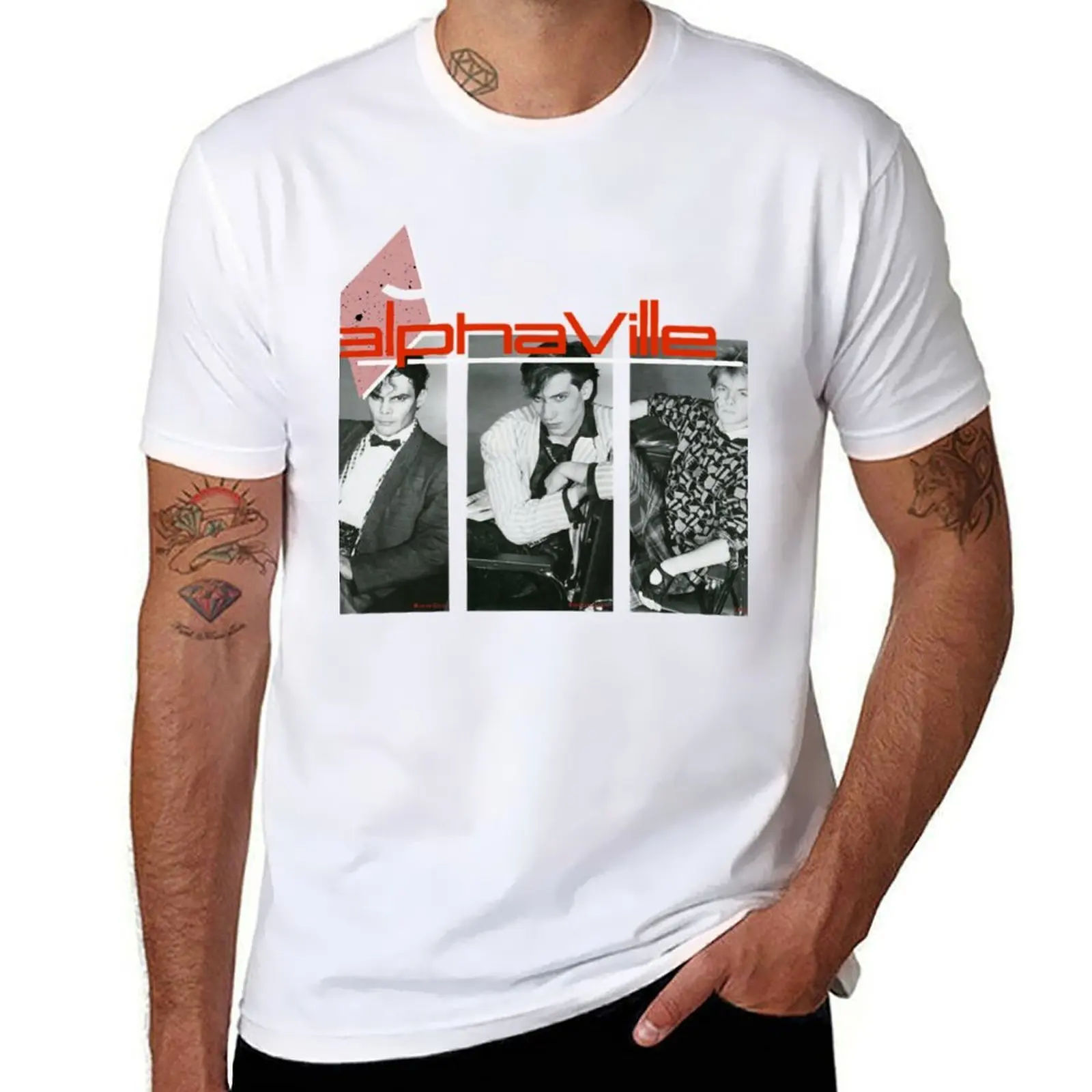 

Alphaville vintage T-Shirt man t shirts graphic man t shirt cotton high quality T-Shirt