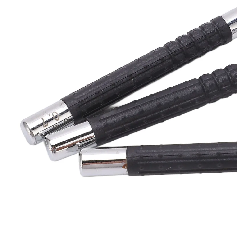 3pcs 0.7mm 0.8mm 0.9mm Pin Size Watch Band Link Remover Pin Punch Design with Alternative Needles Watch Link Removal Kit