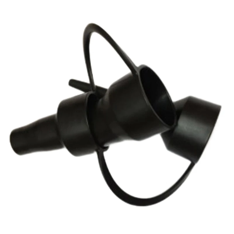 3 Sizes Nozzle Pump Nozzle Head Air Inflator Adaptor Replacement Nozzles Black Air nozzle of blower charging pump