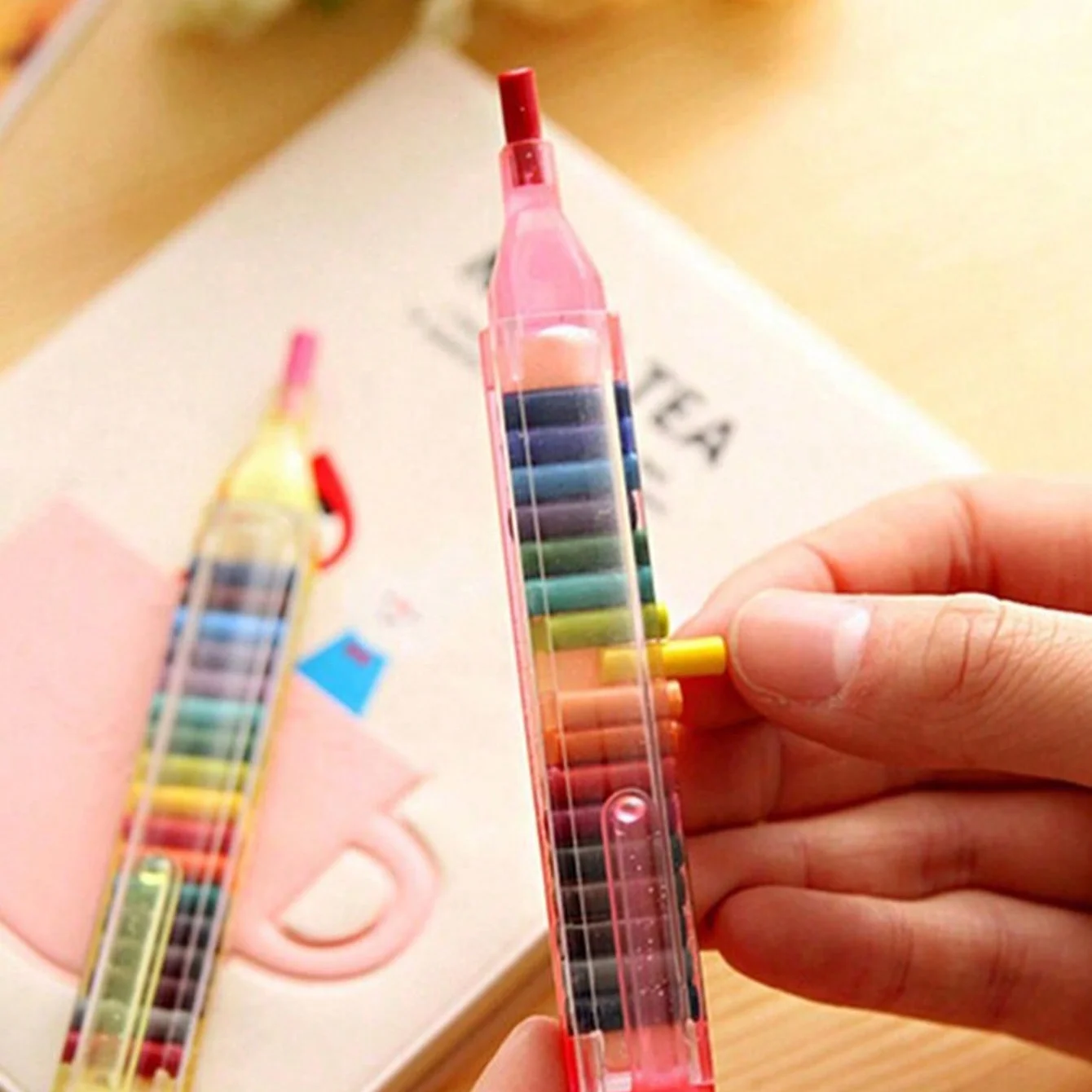 Interchangeable Oil Painting Stick Portable, Perfect for Schools, Art Drawing, and Creative Projects, Portable Drawing Tool