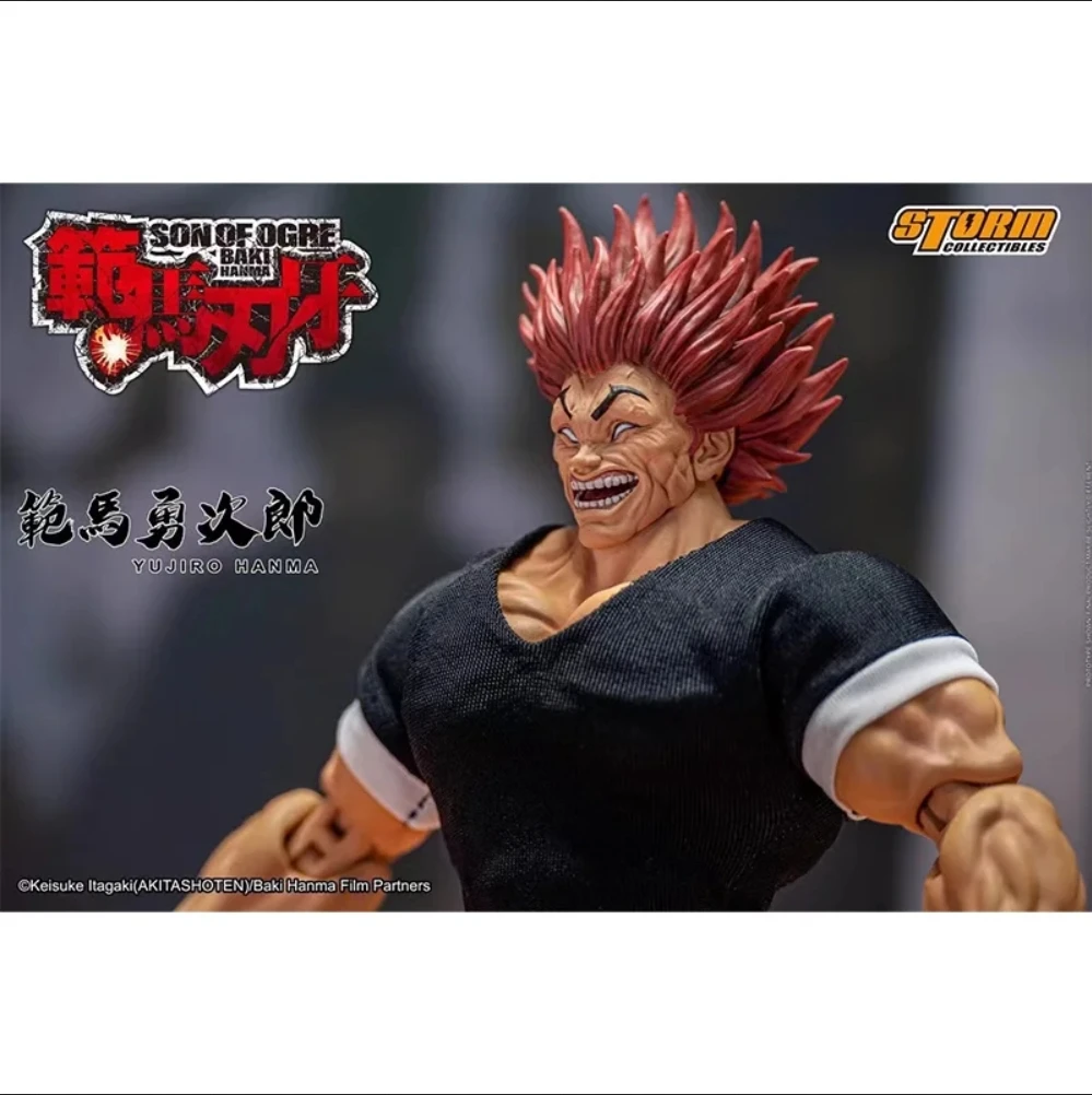 100% Original Storm Toys Son of Ogre Baki Hanma Yujiro Hanma Anime Action Collection Figures Model Toys Figura PVC Gift In Stock