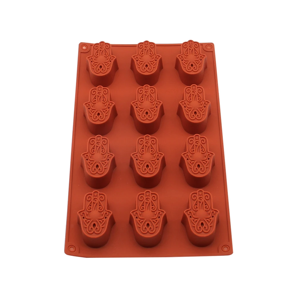 1pcs Silicone Chocolate Mold 12 Holes Reusable Silicone Baking Moulds DIY Pudding Candy Jelly Kitchen Baking Tools