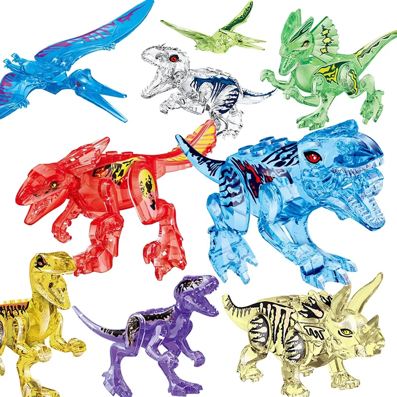 

Конструктор-динозавр: Модель динозавра из кирпичиков, игрушка-головоломка, подарки для детей и взрослых, сувенир на день рождения, декор для вечеринки