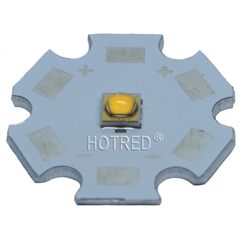 10PCS LG3535 5W led Cold White 6000-6500K Warm White 3000-3200K 1-3W-5W LED with 20mm Star PCB Replace Original XPG2 XP-G LED