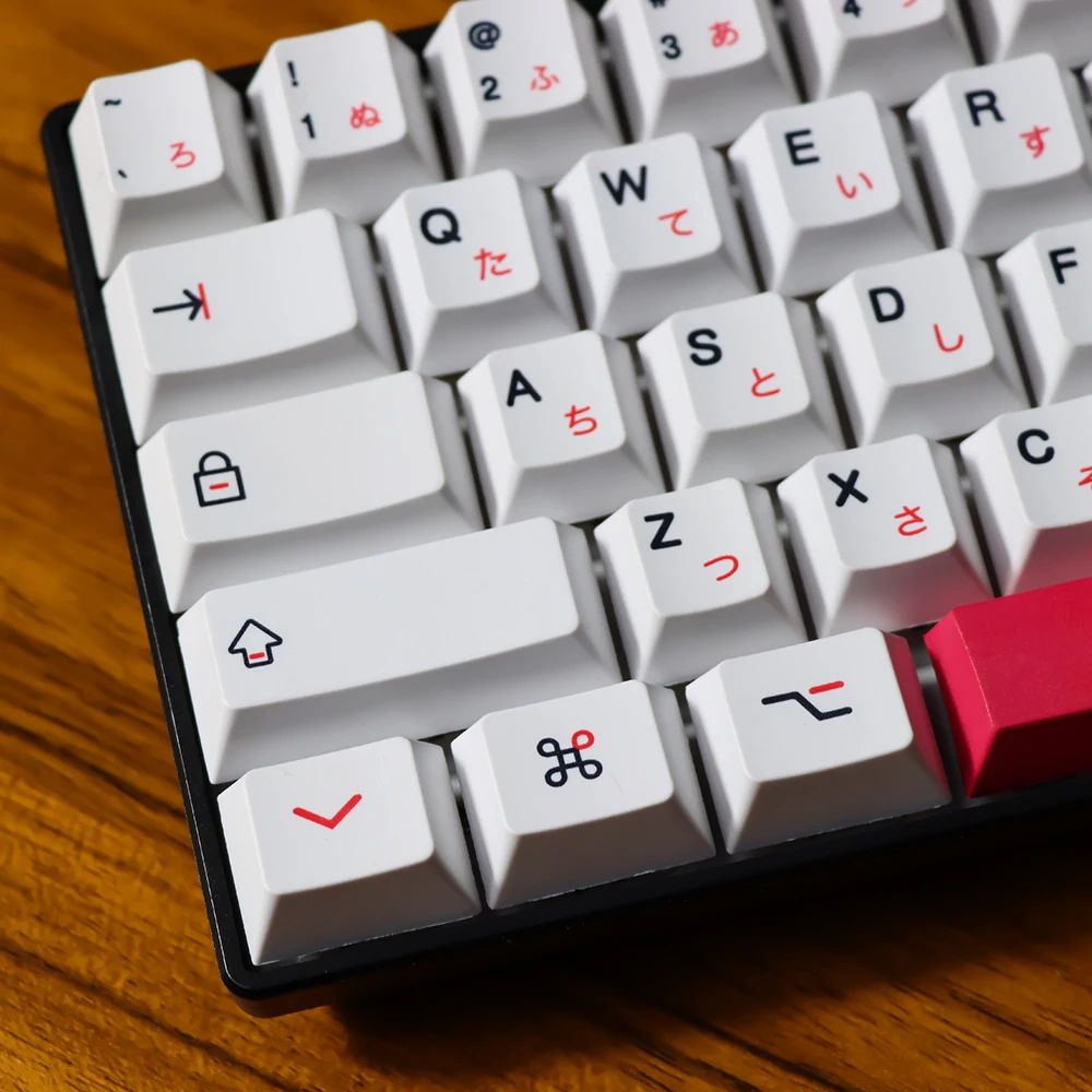 

Fendai 140 Keys cherry Profile PBT Keycaps DYE-SUB Personalized Japanese Keyboard for 64/68/75 Cherry MX Mechanical Keyboard