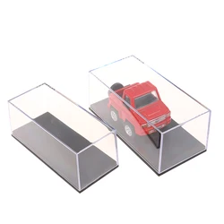 1 Pcs Transparent Acrylic Model Display Box Car Model Artefact Storage Box Hard Cover Dust Cover Three Sizes Protective Box