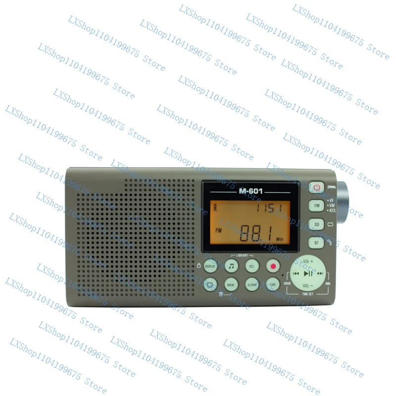 

NEW FOR TECSUN M-601 + 8GB SD: FM Radio / Bluetooth Receiver / Recorder / MP3 Player