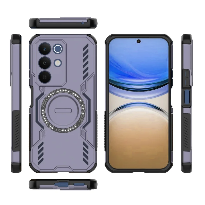 ل Realme 15X غطاء حافظة ممن لهم Realme 15X Capas للصدمات الهاتف الوفير الامتزاز شحن لاسلكي الخلفي ل Fundas Realme 15X