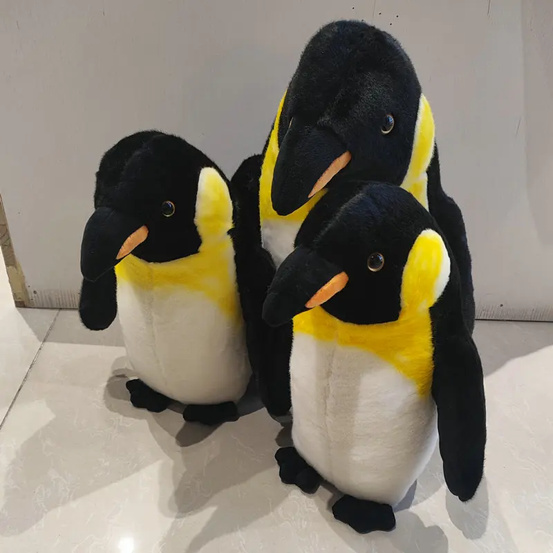 

17-45CM Cartoon Soft Simulation New Penguin Plush Toys Stuffed Animal Doll Pillow Birthday Gifts
