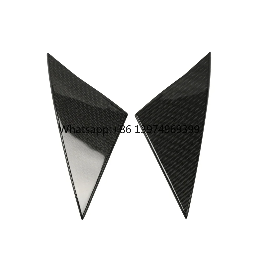 Exterior Front Window Triangle Cover Frame Trim Car Accessories for Tesla Model Y