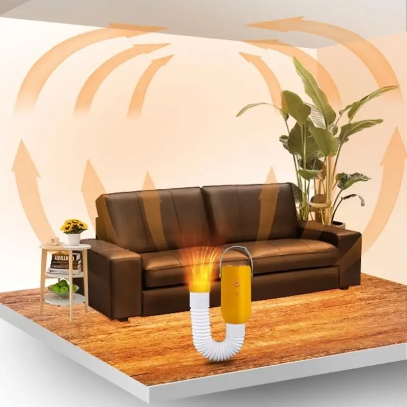 

Mini Clothes Dryer With Telescopic Tube Fast Drying Heater For Travel Camping N58D