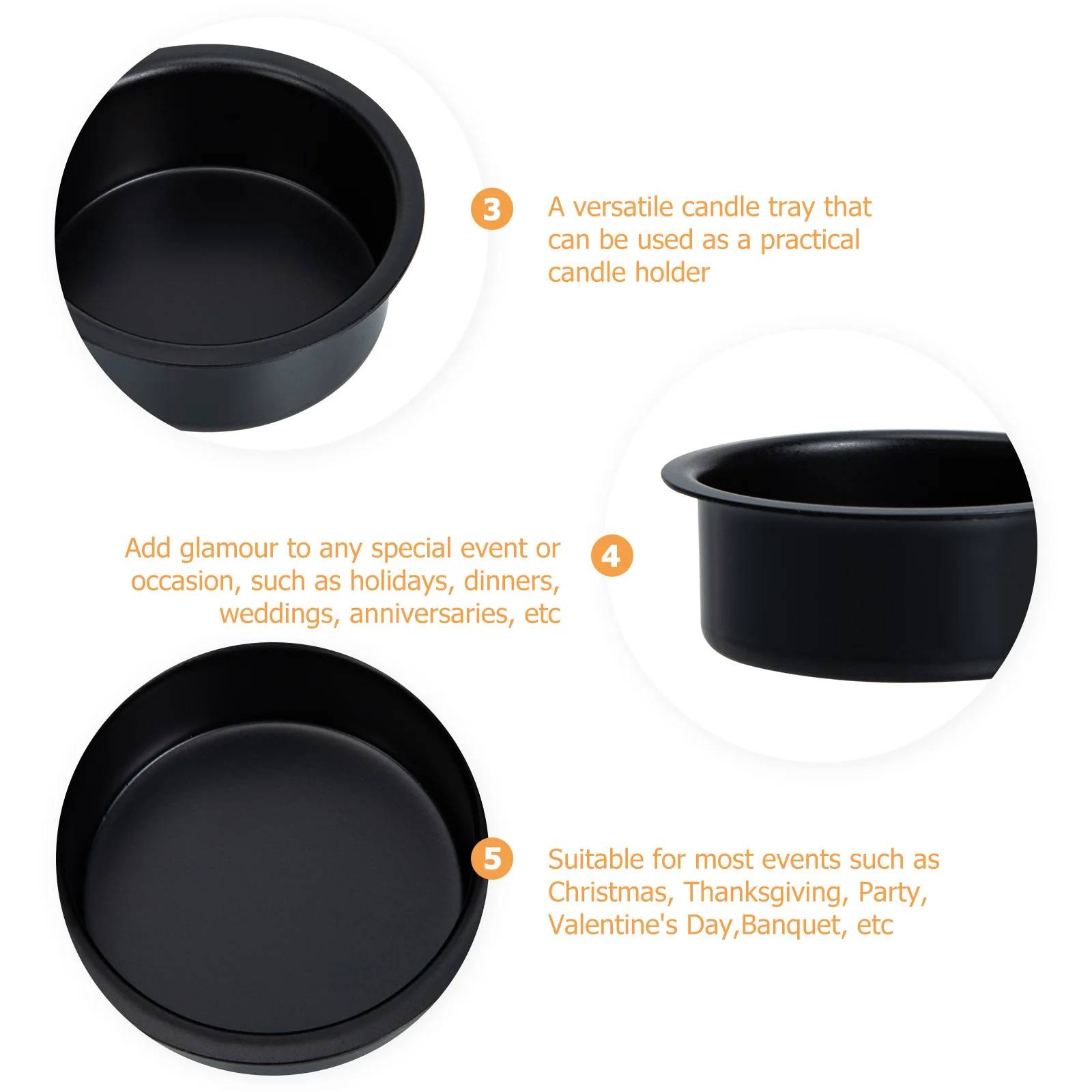 5 قطعة أصحاب خمر لعمود الشموع ريفي الحديد ديكور للطاولات حفل زفاف محور مزرعة نمط تقف