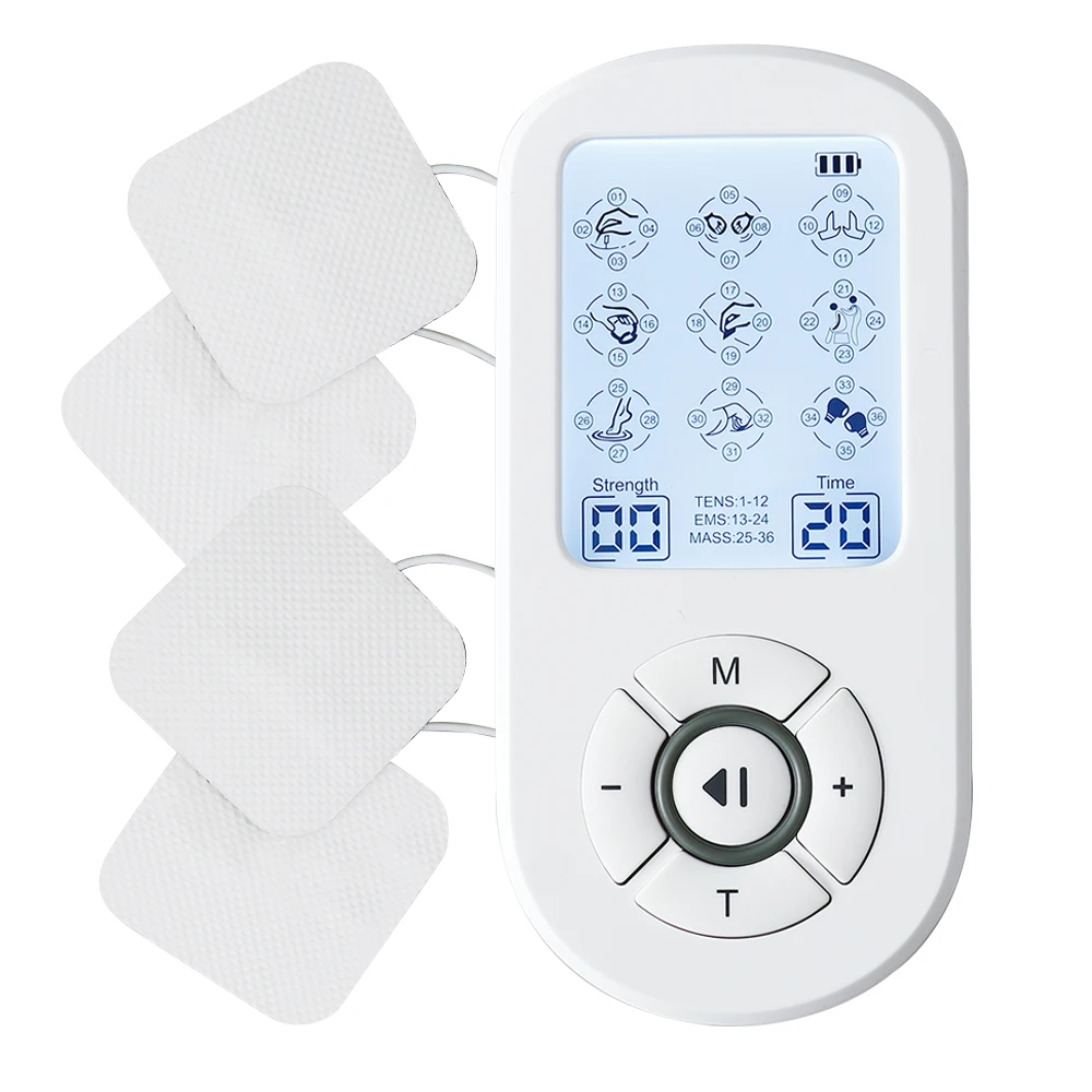 

EMS TENS Unit Machine EMS Electric 36-режимный стимулятор мышечной терапии Физиотерапия Импульсное электрическое массажное устройство Массажер Уход