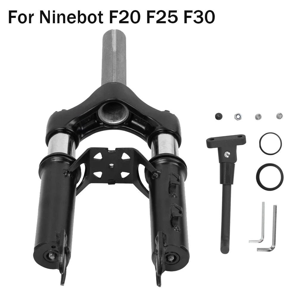 

Для электрического скутера Ninebot F20 F25 F30, передняя вилка, амортизатор в сборе, подвеска, опорный кронштейн для ног, набор передних трубок, амортизатор