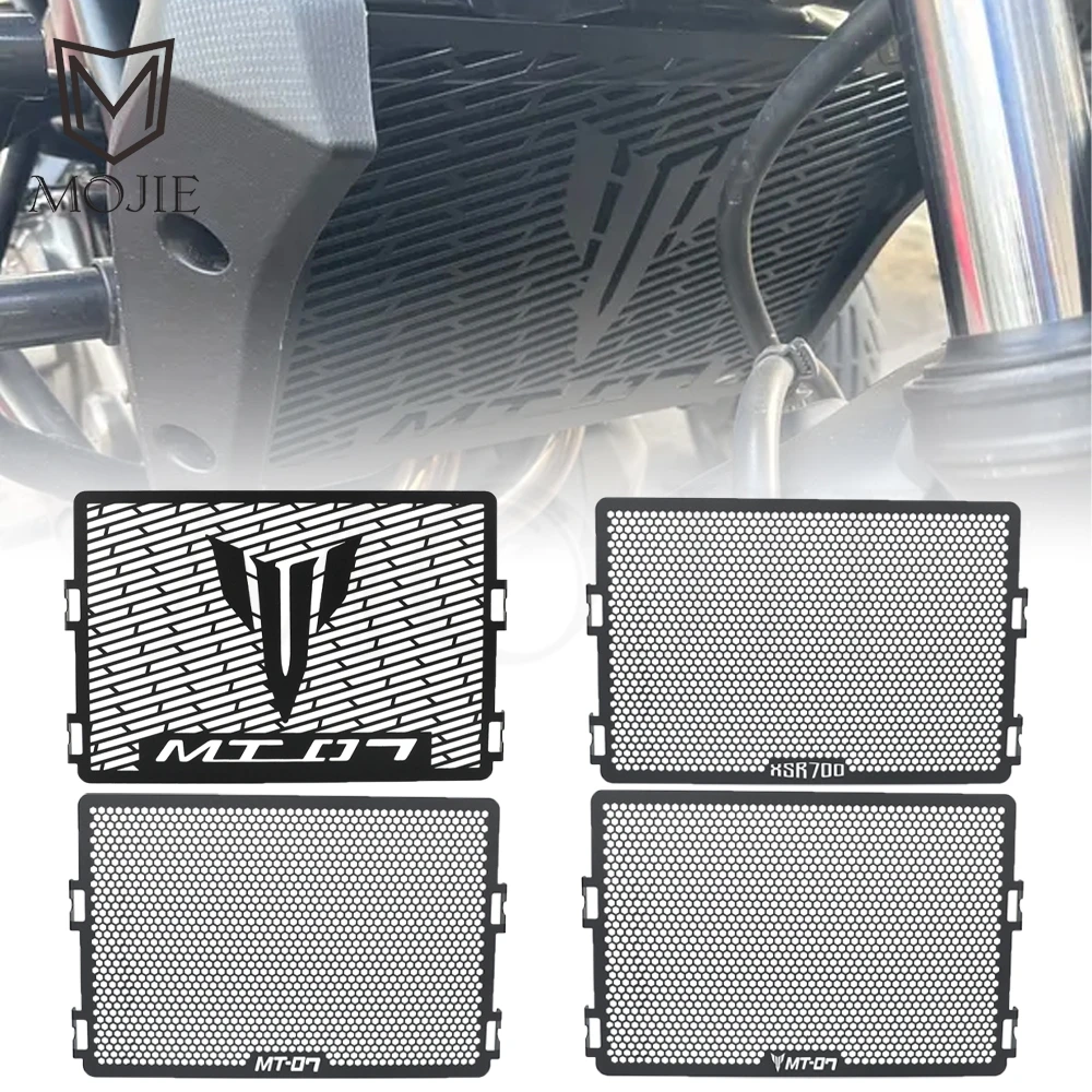 

For Yamaha XSR700 XSR 700 2016 - 2025 Motorcycle Accessories MT07 MT-07 2013-2024 Radiator Cooler Grille Guard Cover Protector