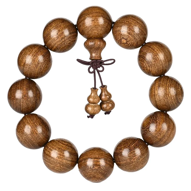 Gold Sandalwood Submerged Water 2.5 2.0 Bracelet Male and Female Couple Jewelry 108 Bracelet Buddha Beads Bracelet