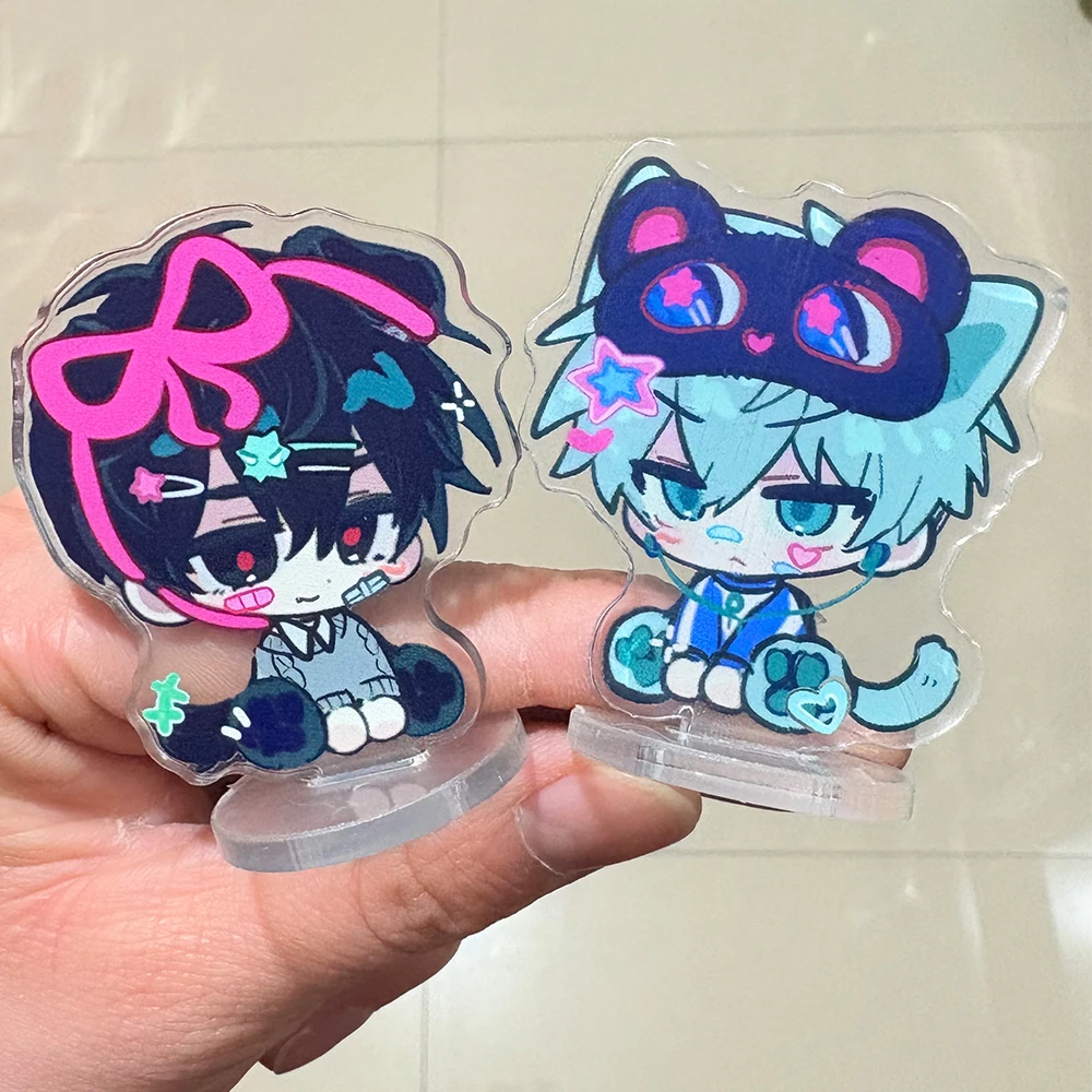 Alien Stage Q-Version Acrylic Stand Cute Figure Stand Table Room Decoration Acrylic Desk Display Ornament Gifts Cosplay Props image 4