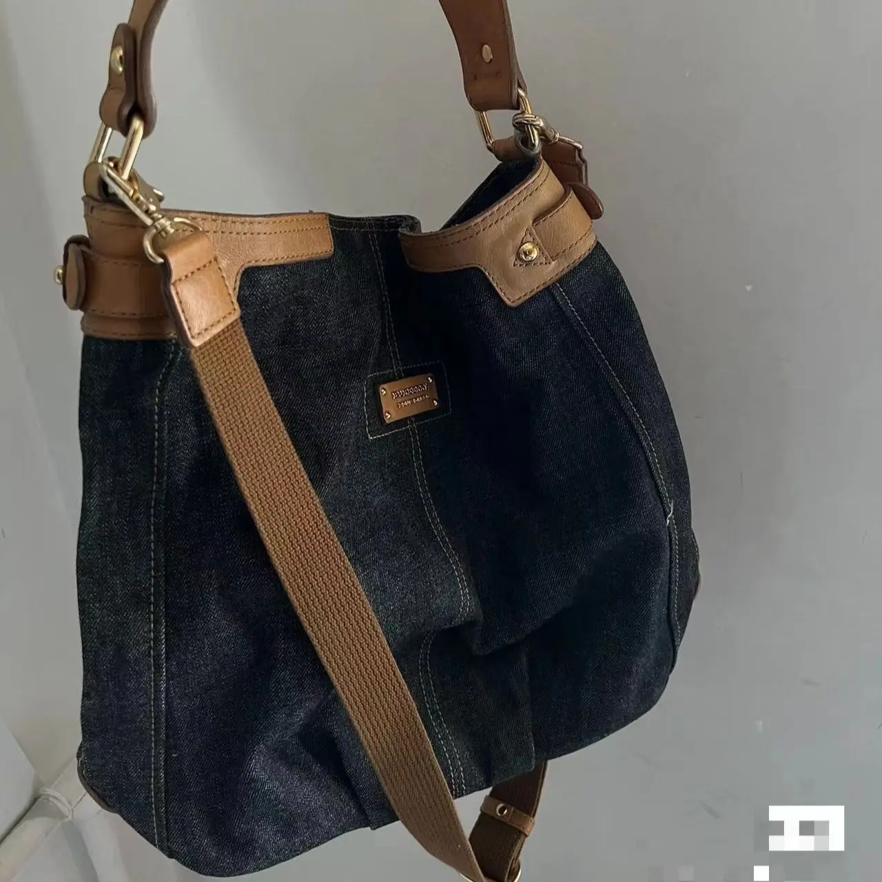 

2023 Top Quality Women Denim Shoulder Bags Vintage Style Women Handbags Totes Jeans Multifunctional Travel Bags Drop Shipping