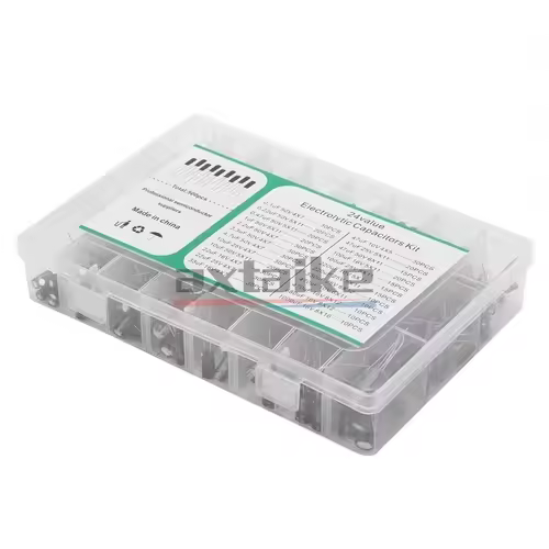 120/200/500Pcs 16V 25V 50V 0.1uF - 1000uF Aluminum Electrolytic Capacitor Assorted Kit Box 1uF 4.7uF 10uF 47uF 220uF 330uF 470uF - Image 8