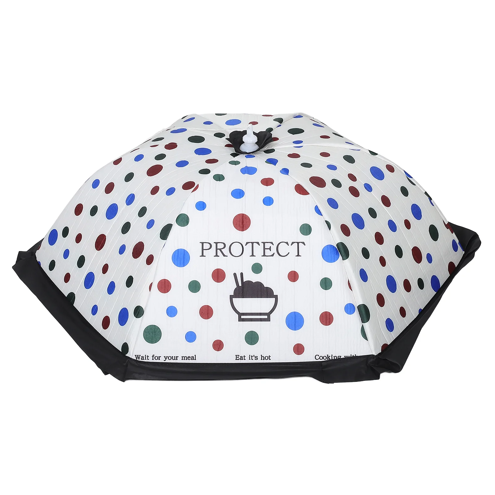 Storage Foldable Dish Cover Teepee Tent Aluminum Foil Food Covers for outside Mesh