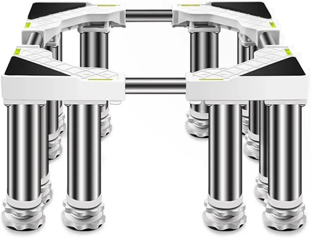 Base de refrigerador a prueba de humedad, soporte para lavavajillas con patas ajustables de 4/8/12, altura de 9,8 ", máquina de hielo y Base de aire acondicionado S