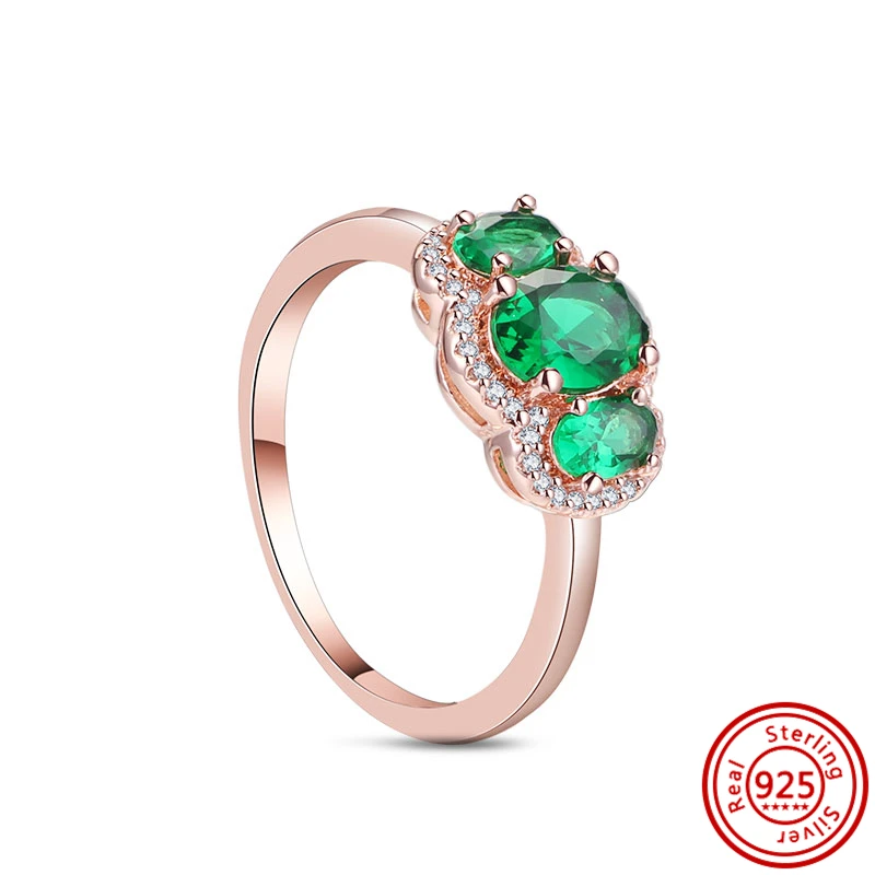 925 Sterling Silver Rings For Women Original Infinity Love Heart Engagement Wedding Ring Rose Gold Zircon Luxury Jewelry Gift view 5