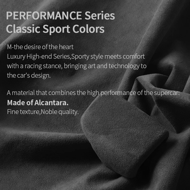 مصنوعة من الكانتارا لأودي سبورت B9 F5 FY A4 S4 A5 S5 RS4 RS5 Q5L SQ5 Q5 Q7 مقبض ناقل الحركة غطاء الكسوة اكسسوارات السيارات الداخلية #3