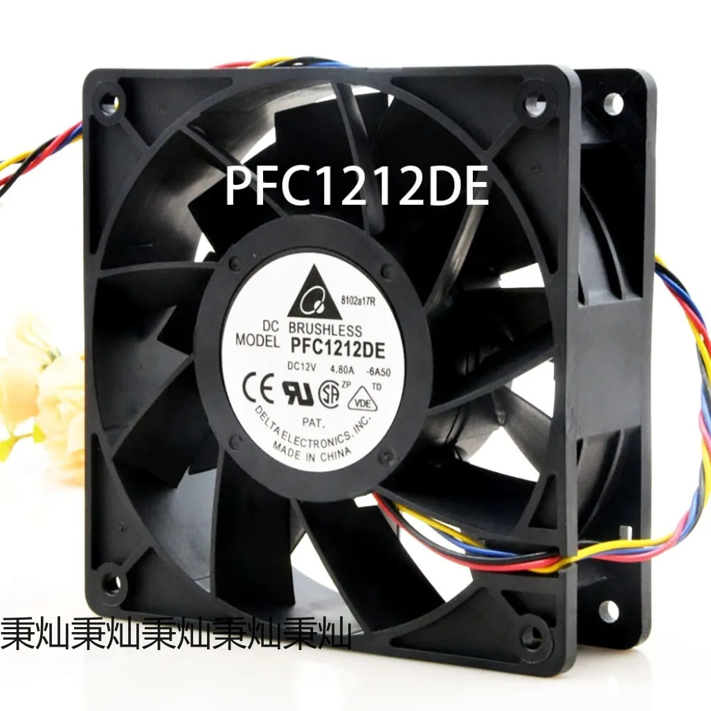 

Вентилятор промышленного управления AA+ для радиатора Delta 120*120*38 мм PFC1212DE 12VDC 4.80A 253CFM