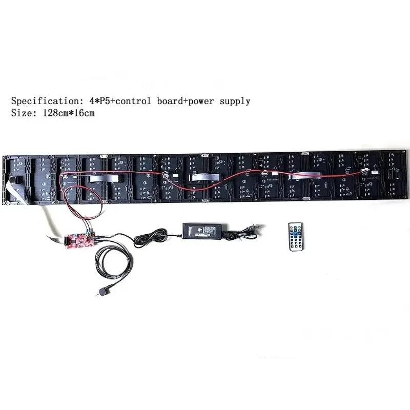 Looook Store  RGB Full Color Music Spectrum Display Light Sound Control 160 Modes Remote KTV Gaming Rhythm Lamp Without Shell