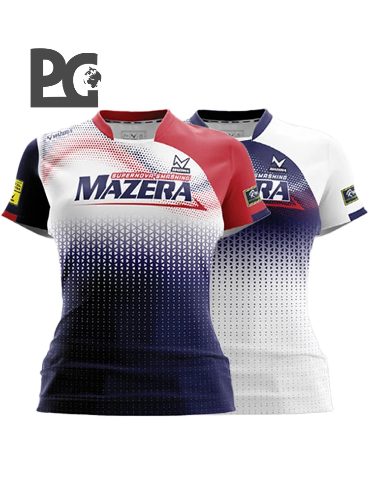 mazera-badminton-tennis-sports-irt-qui-dry-ort-sve-t-irt-ex-faionable-sportswear-round-ne-moisture-ng