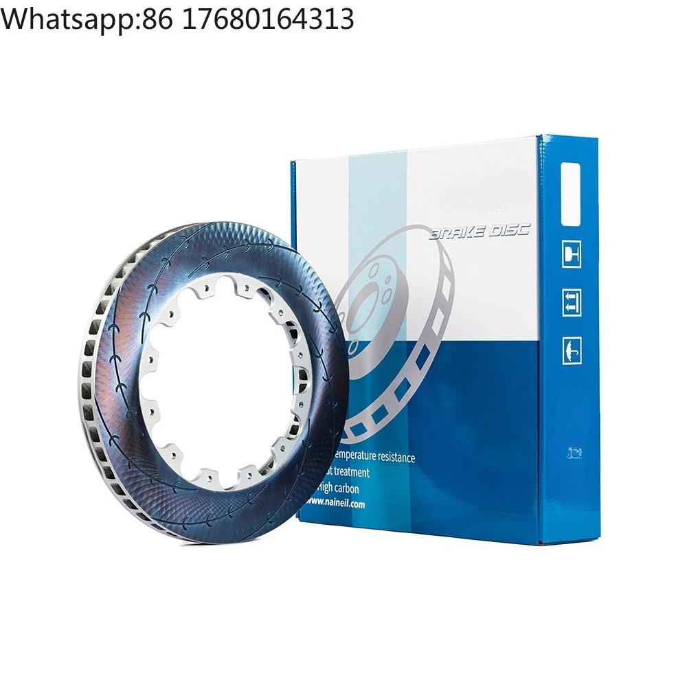 For NAINEIL Replacement Upgrade High Carbon G2500 Heat Treatment Ventilated Brake Discs 355mm Rotors