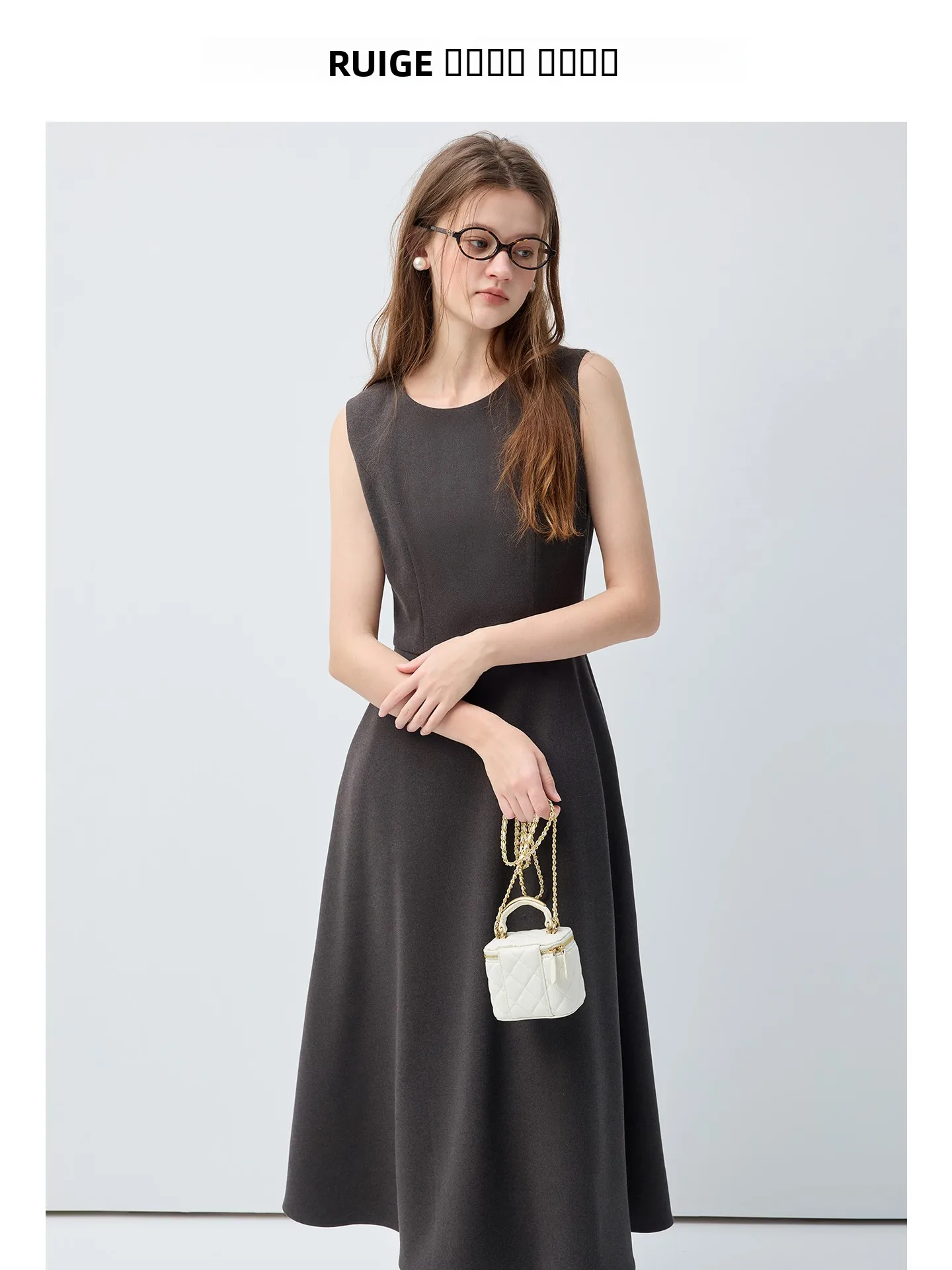 

Повседневное женское платье Dr Svel больших размеров, длинное, А-силуэт, весенне-летнее, приятное для кожи, дышащее, прямого кроя