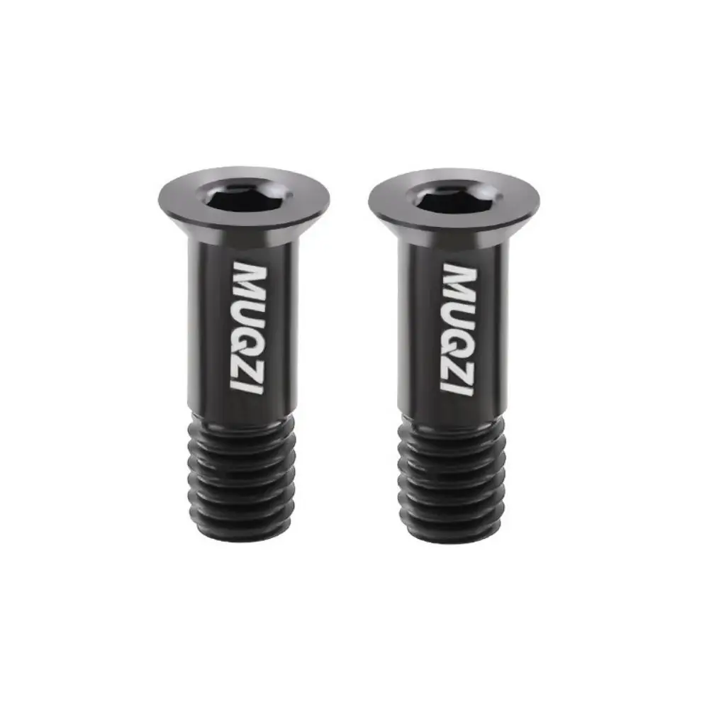 2PCS Titanium Alloy Rear Derailleur Jockey Wheel Screws Fixed Bolts M5 Screws Rear Derailleur Pulley Fixing Bolts