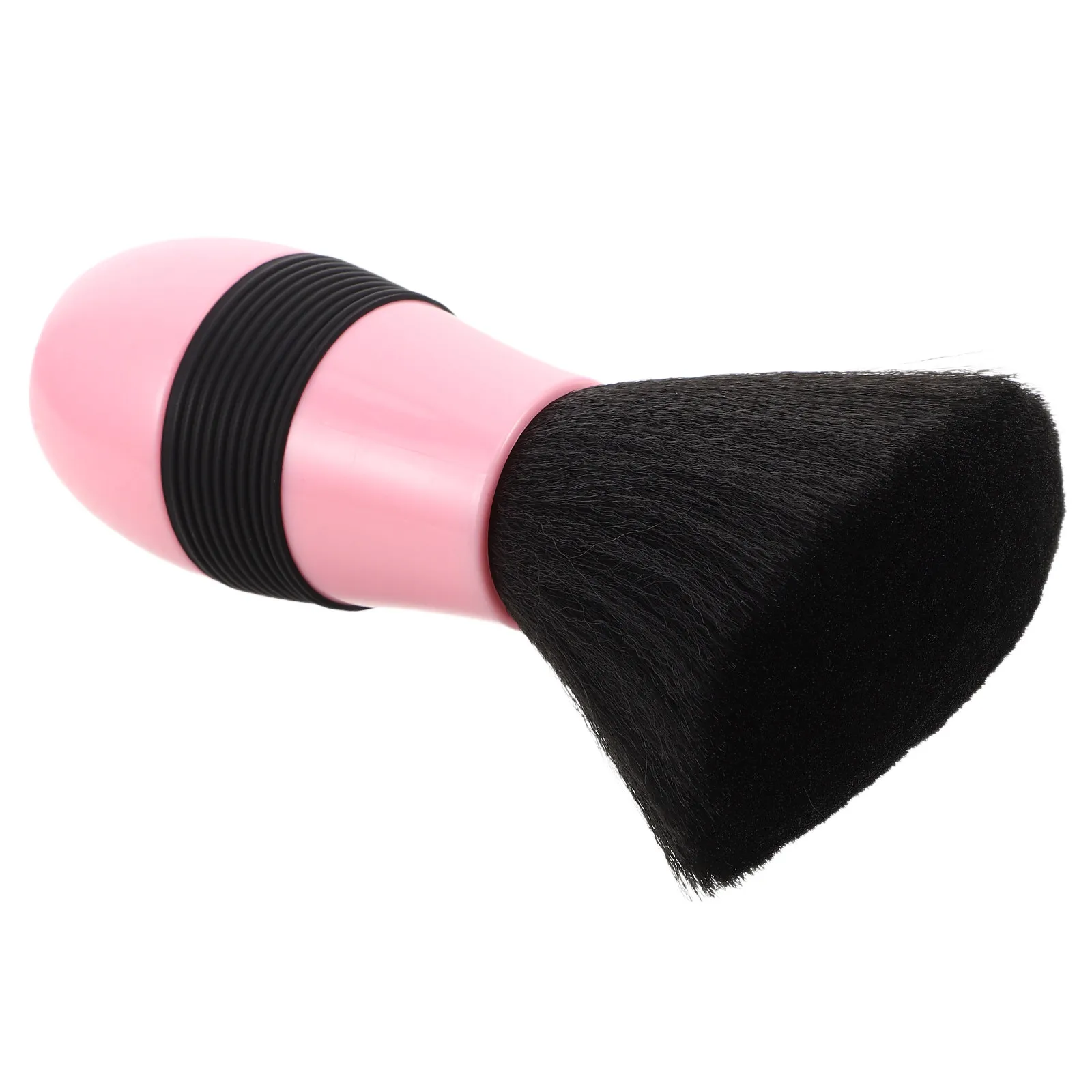 Barber Neck Duster Brush Pink Soft Bristle Mushroom Head Hair Trimming Cleanup Brush Beard Hair Cutting Neck Dusting Tool
